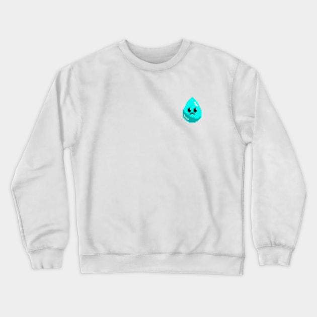 Sad teardrop Crewneck Sweatshirt by PainPoint